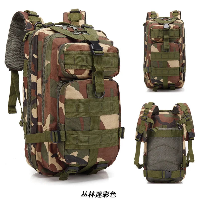 Hong BM-24M751 25L Waterproof Tactical Laptop Backpack - Camo 02