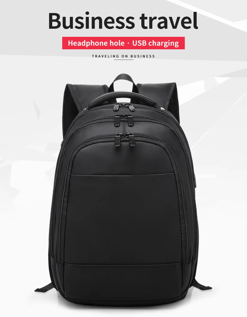 Mingao 038 Waterproof USB Business Laptop Backpack - detail 1