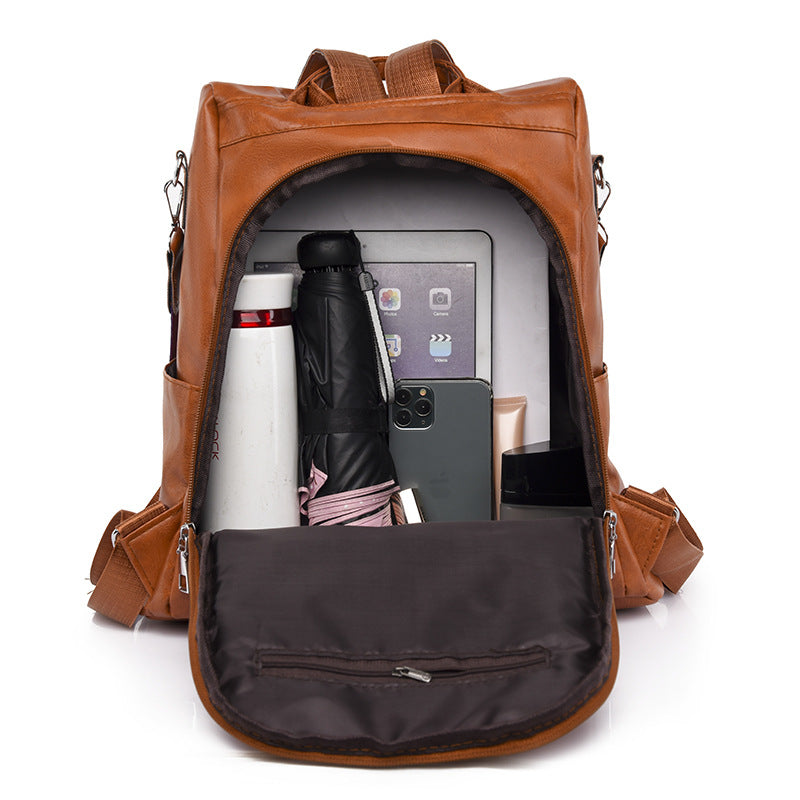 Peridot backpack back panel