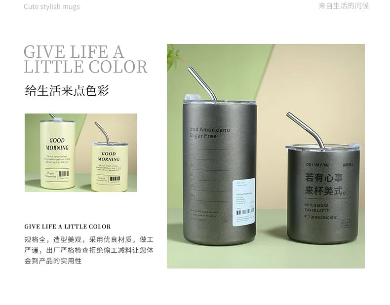 350ml / 600ml Stainless Steel Travel Coffee Mug – 6