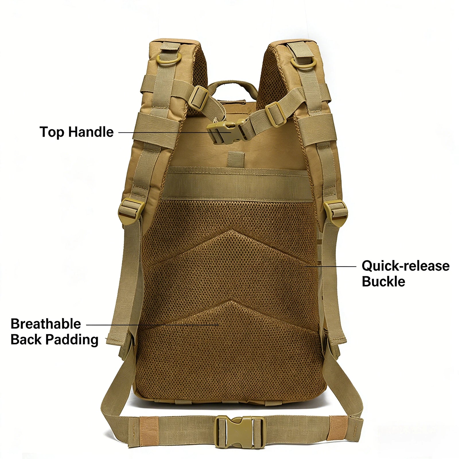 Hong BM-24M794 30L Waterproof Camouflage Tactical Hiking Backpack - detail 4