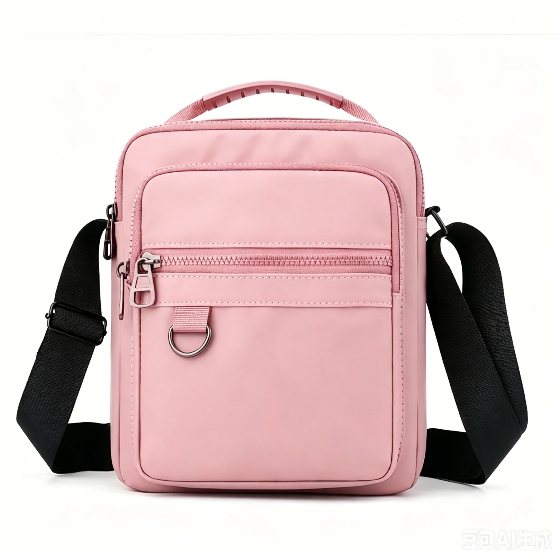 Backper Castor Crossbody Messenger Bag — Pink