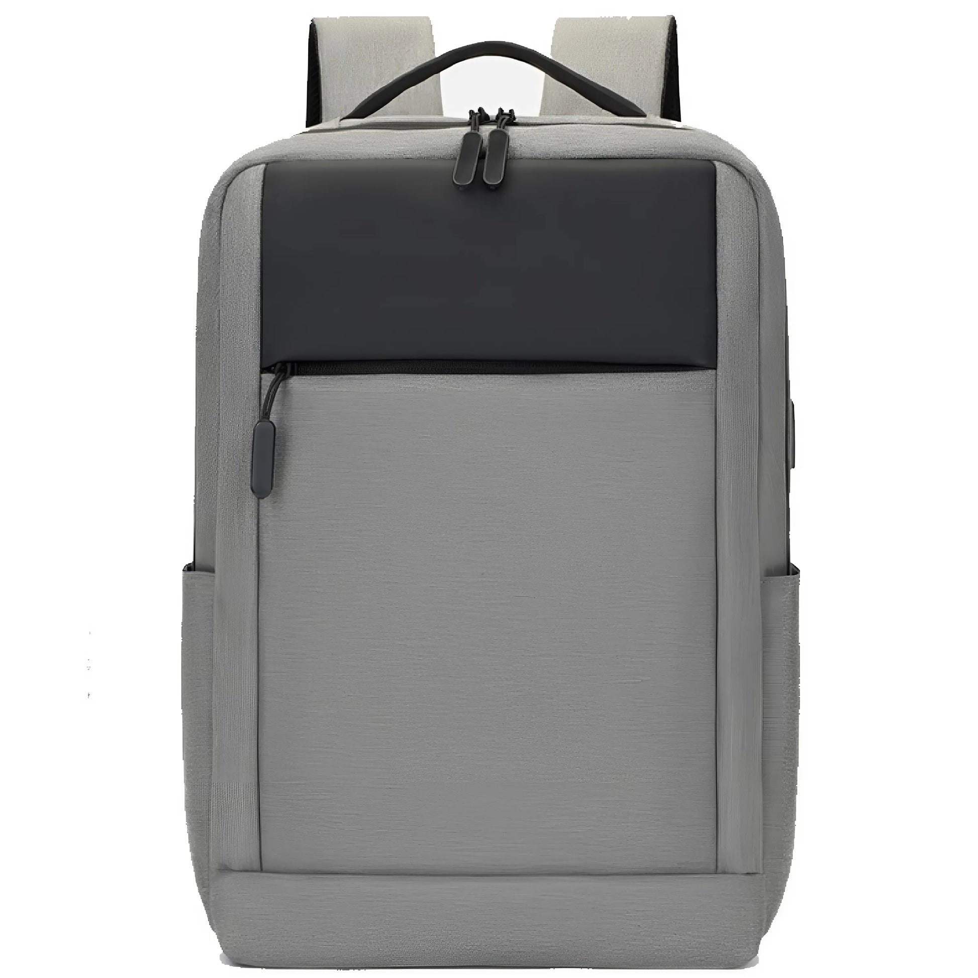 Multifunctional USB laptop backpack front view