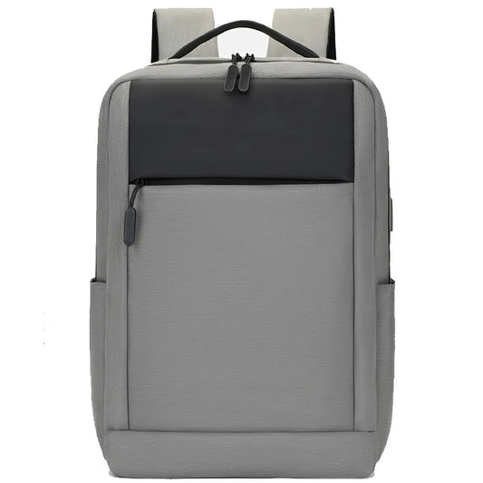 Multifunctional USB laptop backpack front view