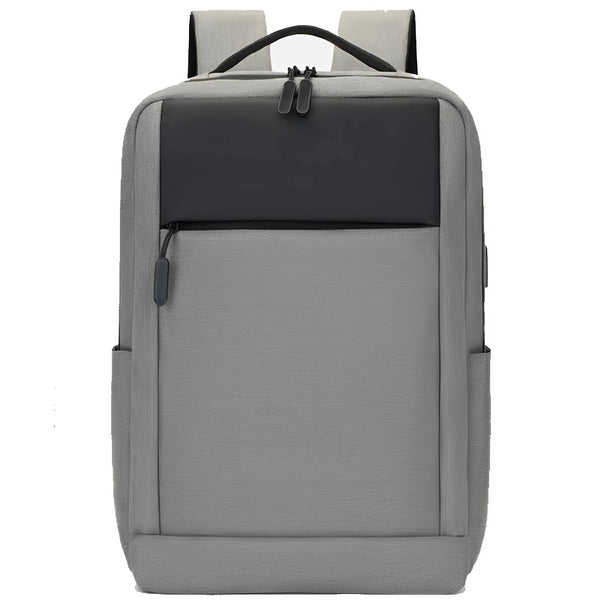Multifunctional USB laptop backpack front view