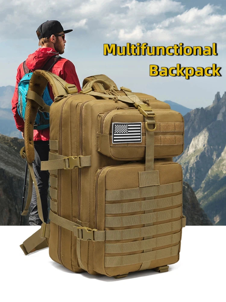 Hong BM-24M794 30L Waterproof Camouflage Tactical Hiking Backpack - detail 1