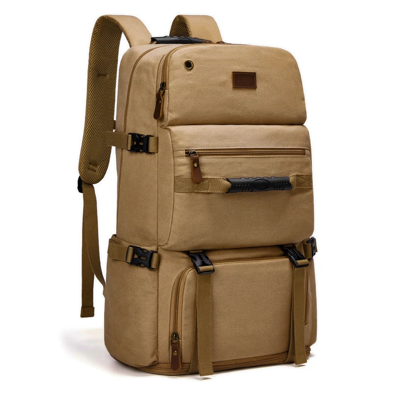 Mingao 2015 canvas backpack worn