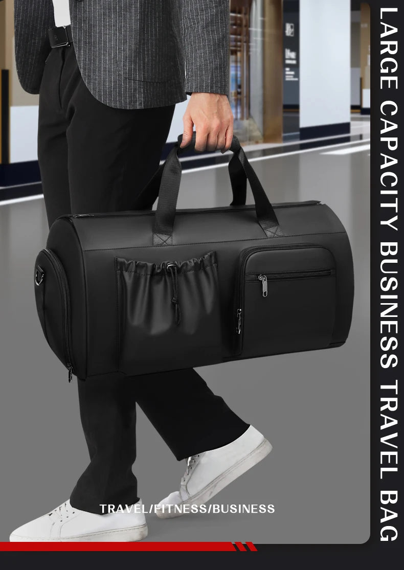 Mingao 233023 Large Capacity Cylinder Gym Duffle Bag - detail 1