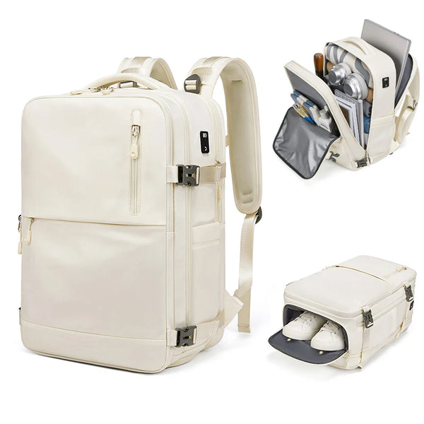 Mingao 231048 Fashion Travel Laptop Backpack with Shoe Compartment