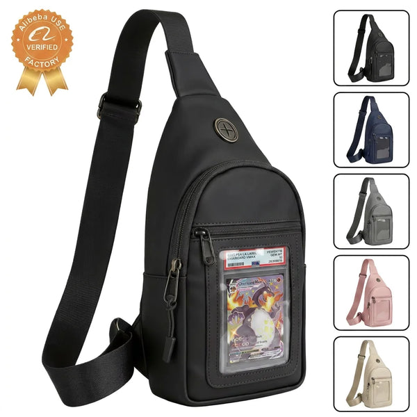 Backper Ara Graded Card Crossbody — front view