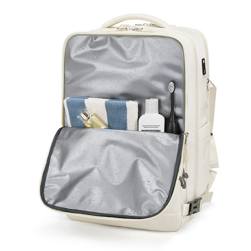 Mingao 231048 Fashion Travel Laptop Backpack with Shoe Compartment