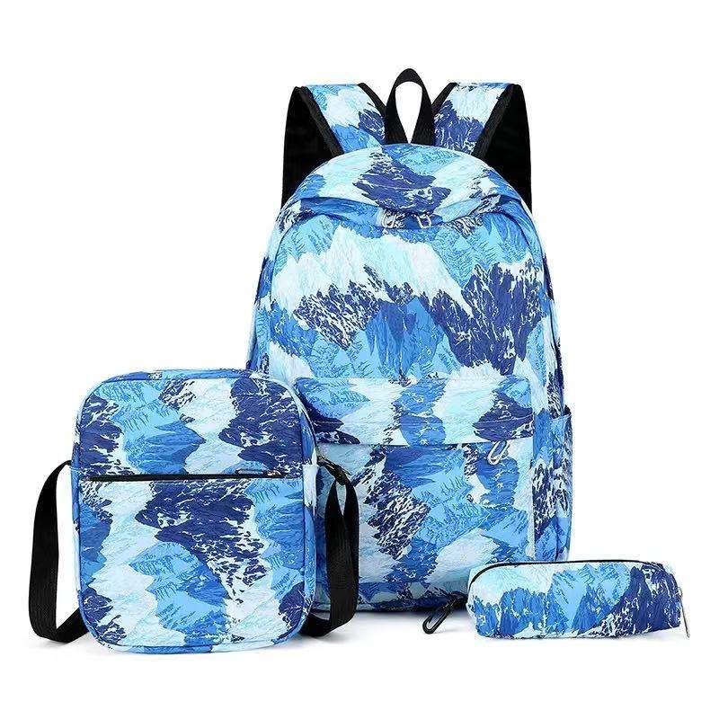 Anemone SJ8529SCH tie-dye backpack back panel