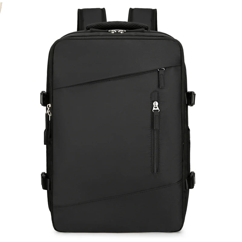 Mingao 1908XL-1 Multifunctional Waterproof Travel Laptop Backpack - Black