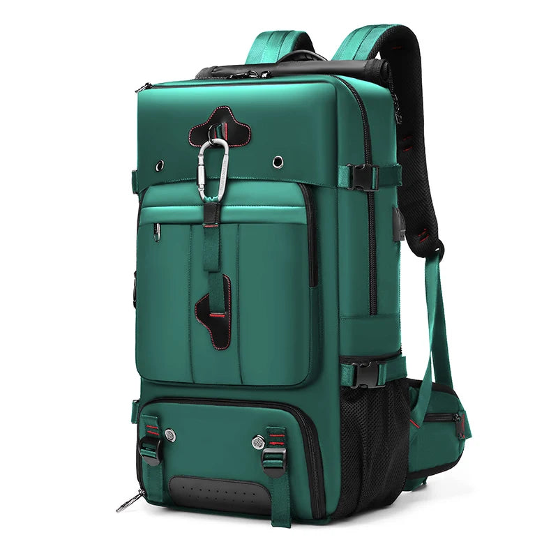 Mingao 2070 70L Waterproof Tactical Travel Backpack - Green Nylon320