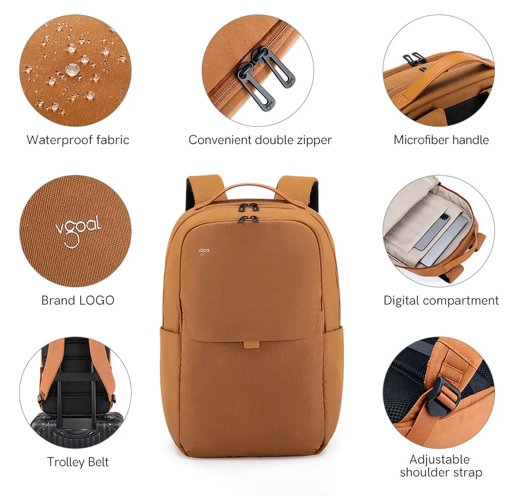 Kingsons K10077W RPET Eco University Laptop Backpack