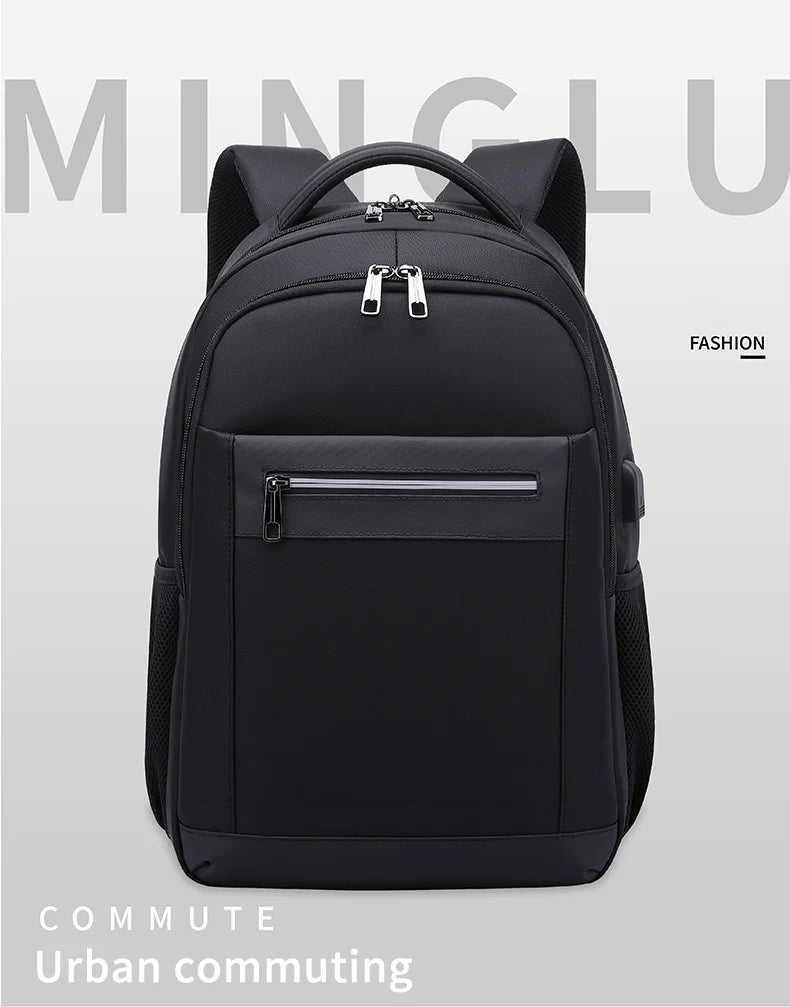 Mingao 1028 Durable USB Travel School Laptop Backpack - detail 1
