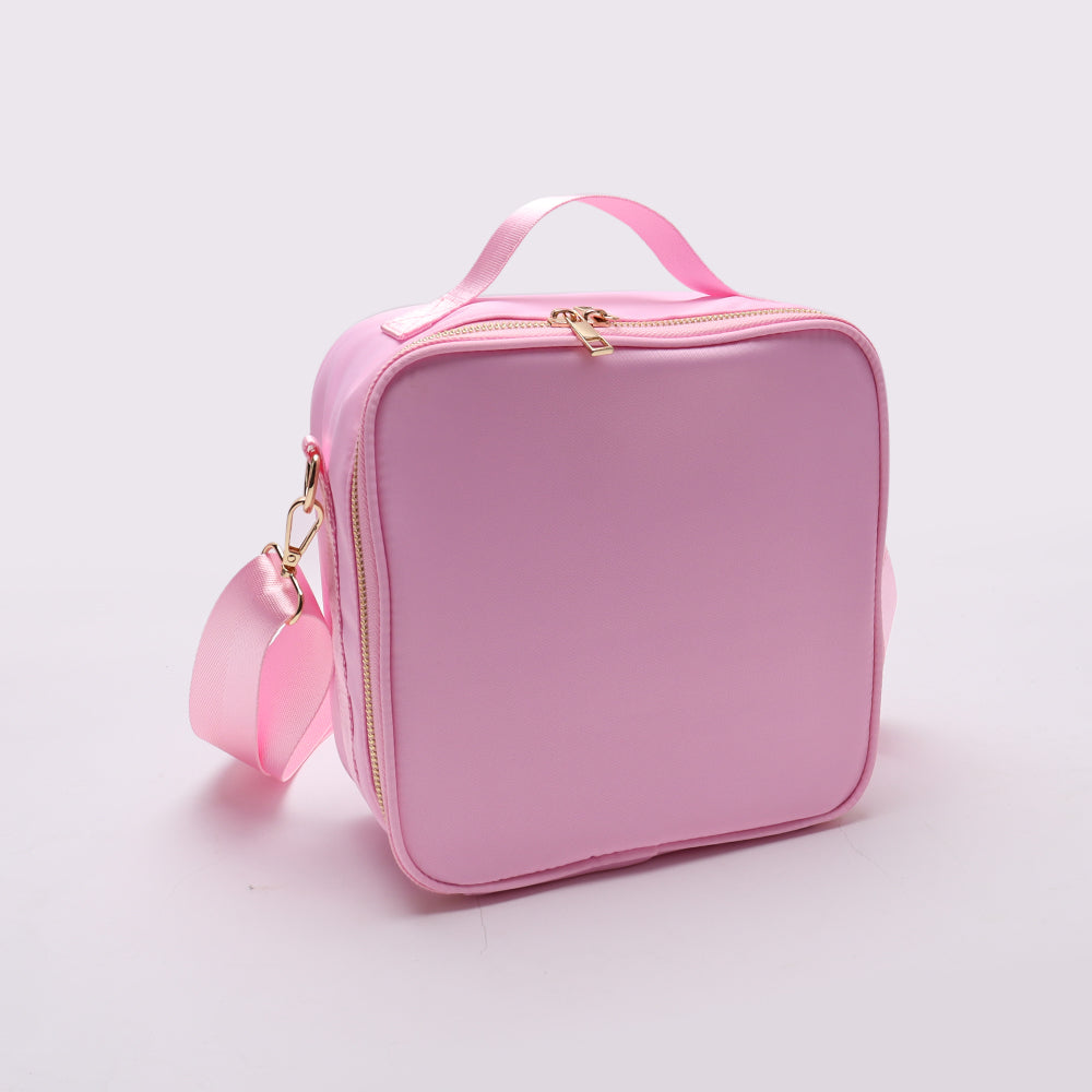 Backper Vela Insulated Crossbody Lunch Cooler Bag — Baby Pink