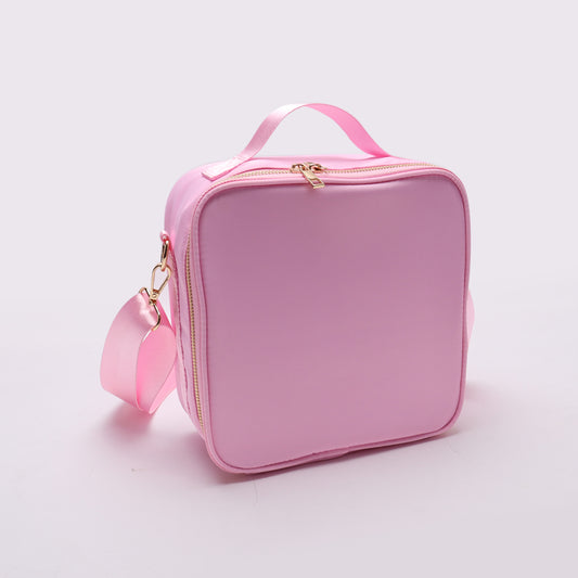 Backper Vela Insulated Crossbody Lunch Cooler Bag — Baby Pink