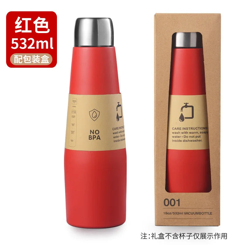 18oz Cola-Shape Double Wall Vacuum Thermos Bottle – 10