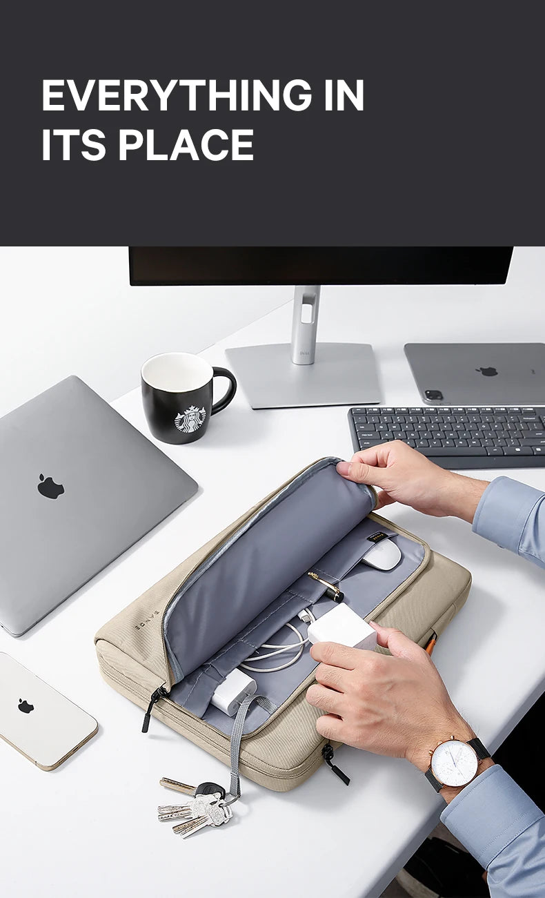 Bange Polaris 6802 Water-Resistant Polyester Laptop Sleeve