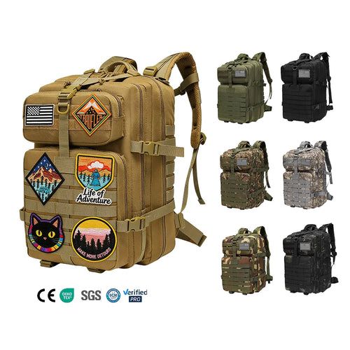 Hong BM-24M794 30L Waterproof Camouflage Tactical Hiking Backpack
