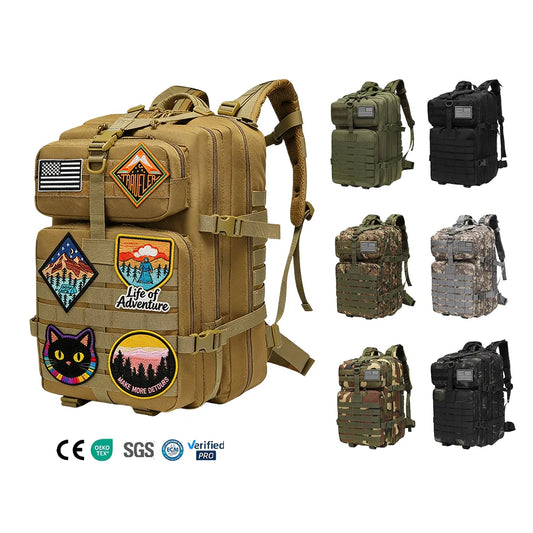 Hong BM-24M794 30L Waterproof Camouflage Tactical Hiking Backpack