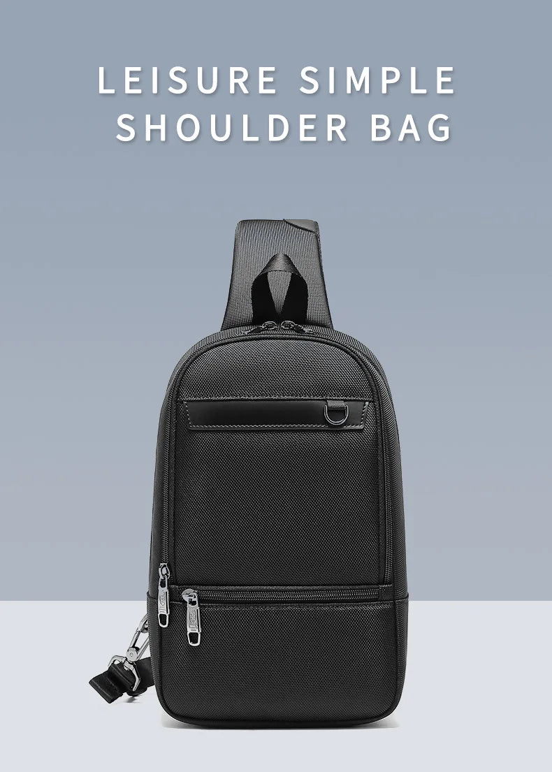 Mingao 1048 USB Waterproof Crossbody Sling Bag - detail 3