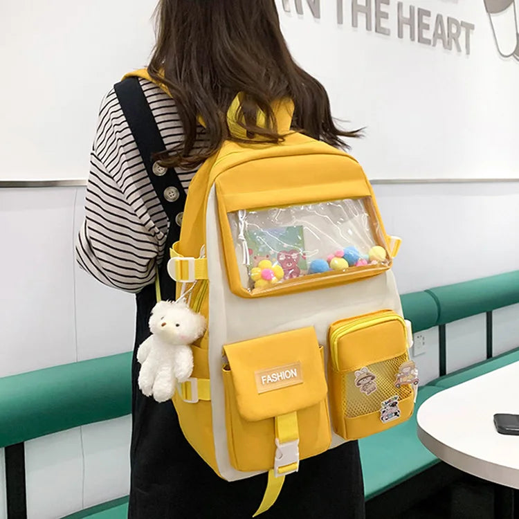 Keman KMAYY559 Cartoon Kids Waterproof School Backpack