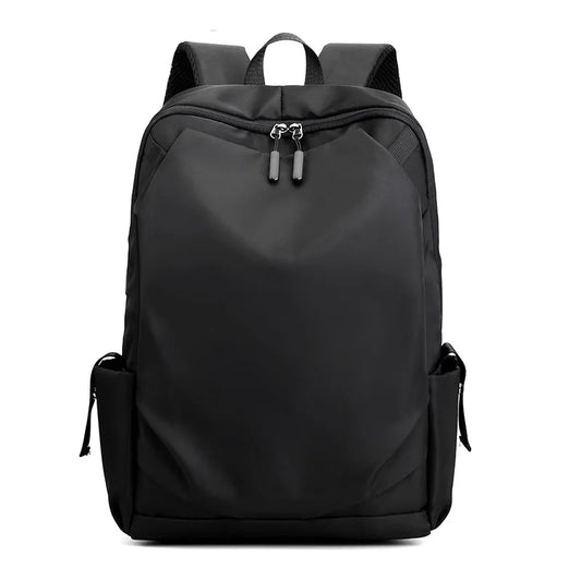 USB laptop backpack side profile
