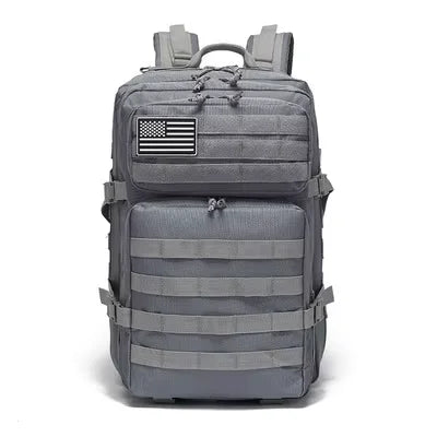 Hong BM-24M669 45L Waterproof Molle Tactical Backpack - Grey