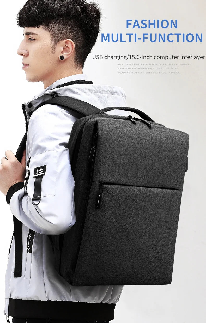Mingao 1018 15.6" USB Waterproof Business Laptop Backpack - detail 4