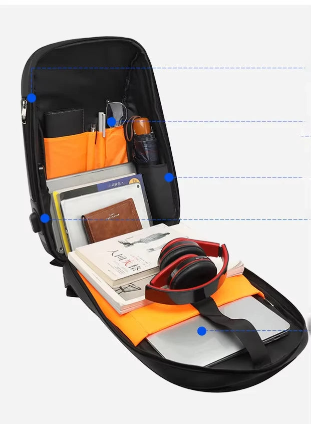 Keman KMBRS9019 Smart Lightweight Breathable Men Laptop Backpack 4