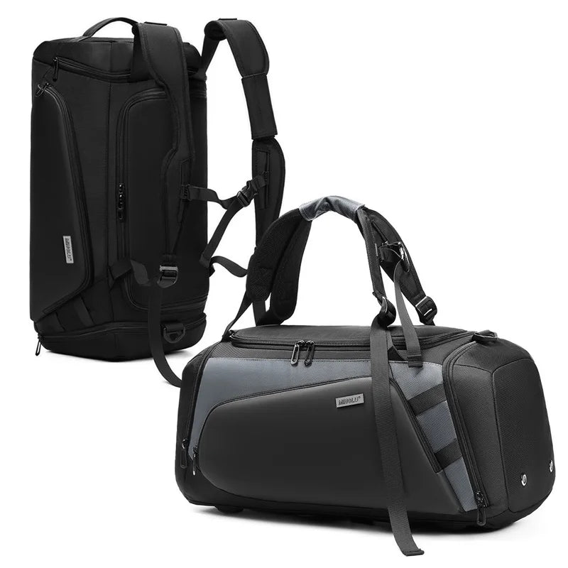 Mingao 1917 Waterproof Sports Gym Duffle Bag - Grey