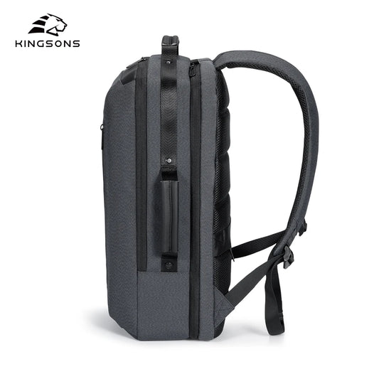 Kingsons waterproof travel backpack — side detail