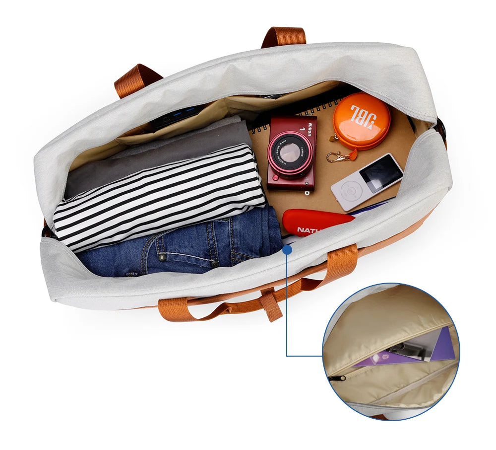 Kingsons K10105W GRS Recycled Travel Laptop Backpack