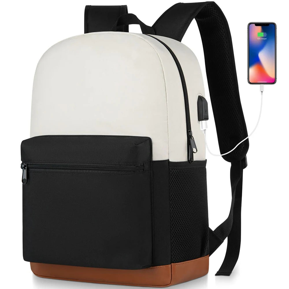 Backper Circinus City Commuter Backpack — White