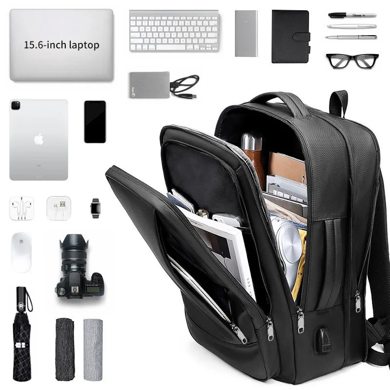 Mingao 1905 USB Waterproof 15.6" Laptop Backpack - view 3
