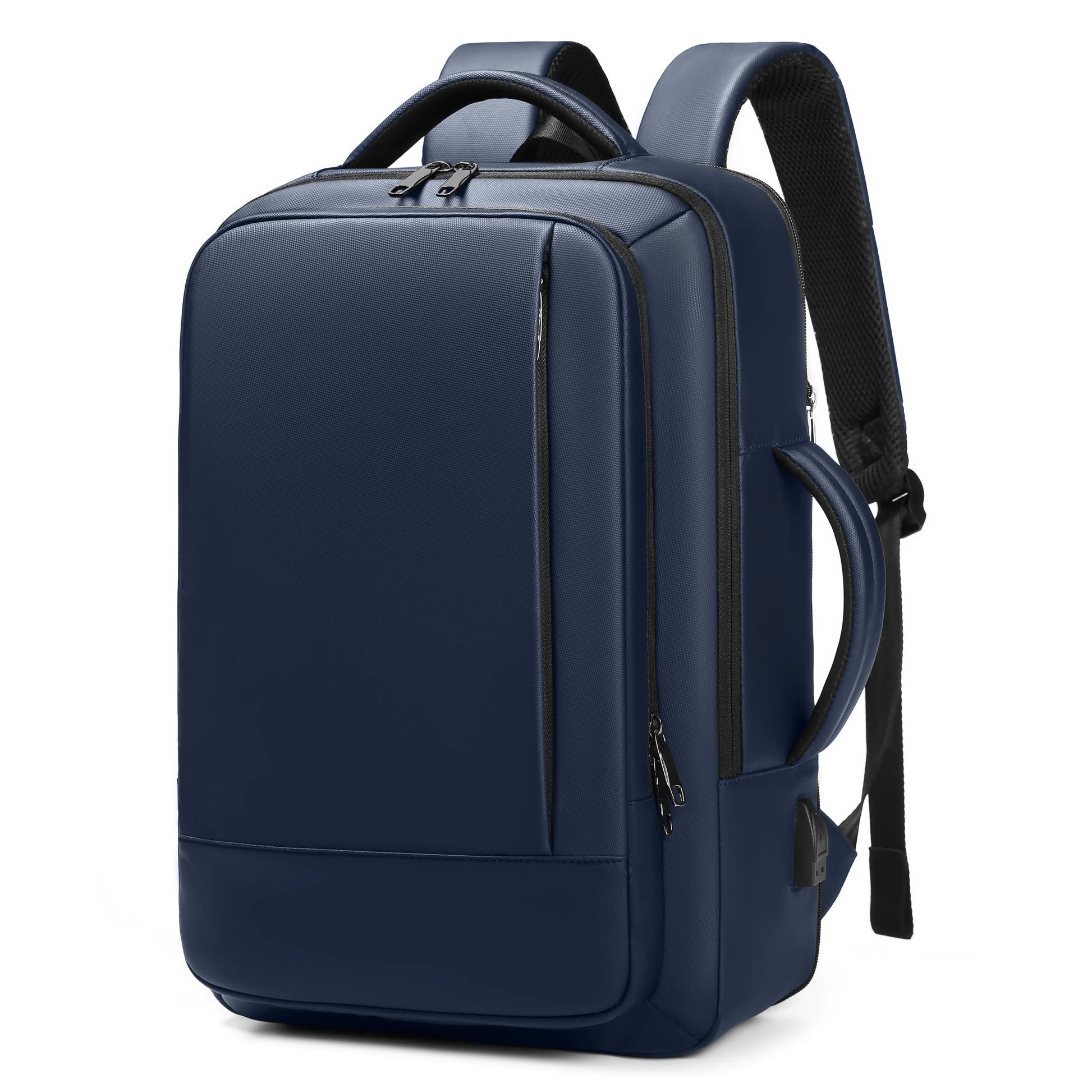 Mingao 1905 USB Waterproof 15.6" Laptop Backpack - Blue
