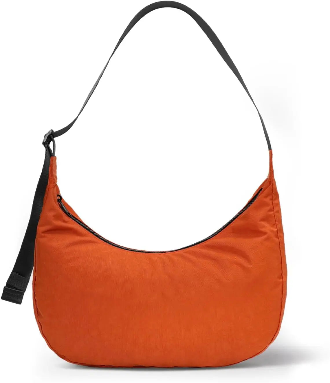 Backper Gemini Crescent Hobo Bag — Orange
