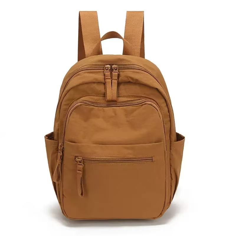 Korean-Style Tasseled Velvet Backpack for Women - Chrysoprase SJ8393SCH - Senjia wholesale backpack detail