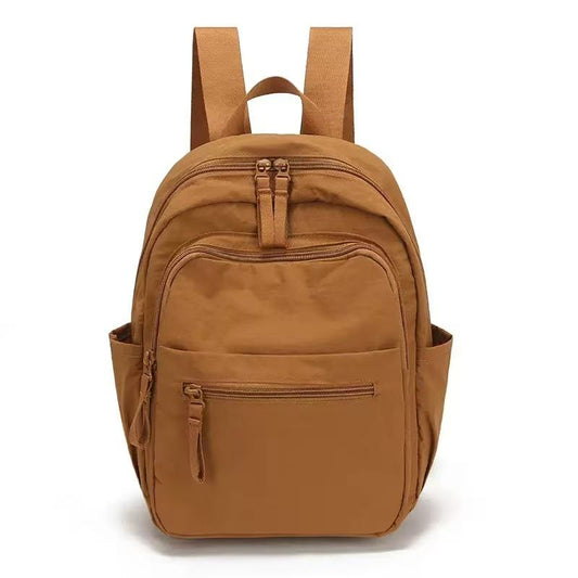 Korean-Style Tasseled Velvet Backpack for Women - Chrysoprase SJ8393SCH - Senjia wholesale backpack detail