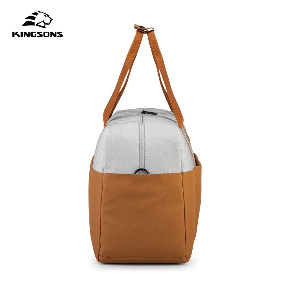 Kingsons travel backpack — back panel