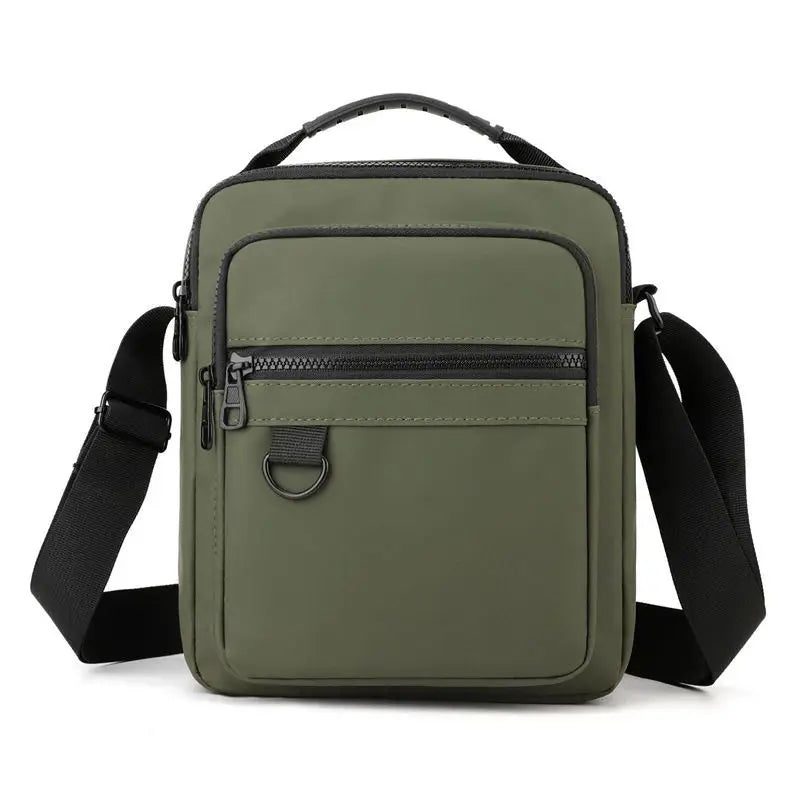 Backper Castor Crossbody Messenger Bag — Green