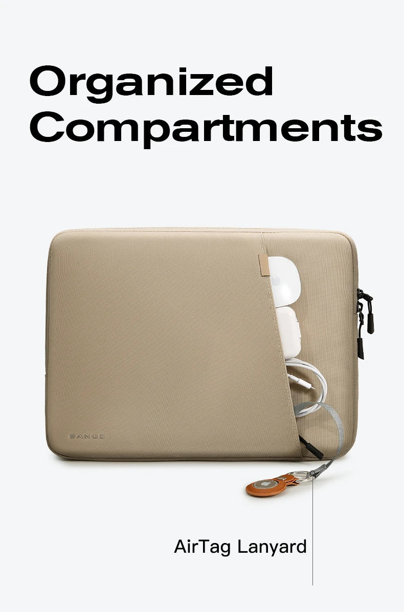 Bange Ember 6801 Water-Resistant Nylon Laptop Sleeve