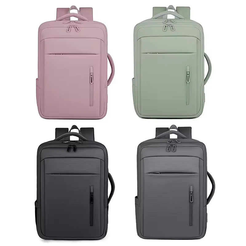 Keman KMMTS218-2 Expandable Business Waterproof Laptop Backpack with USB