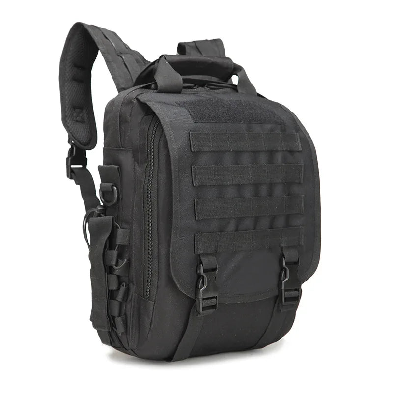 Tactical sling backpack interior compartment