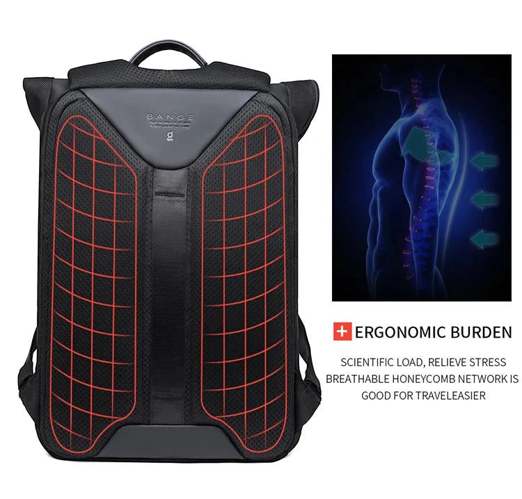 Backper Reef Modern Polyester Backpack — lifestyle shot