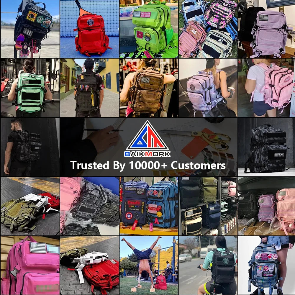 Hong BM-24M667 45L Waterproof Oxford Tactical Backpack - detail 1