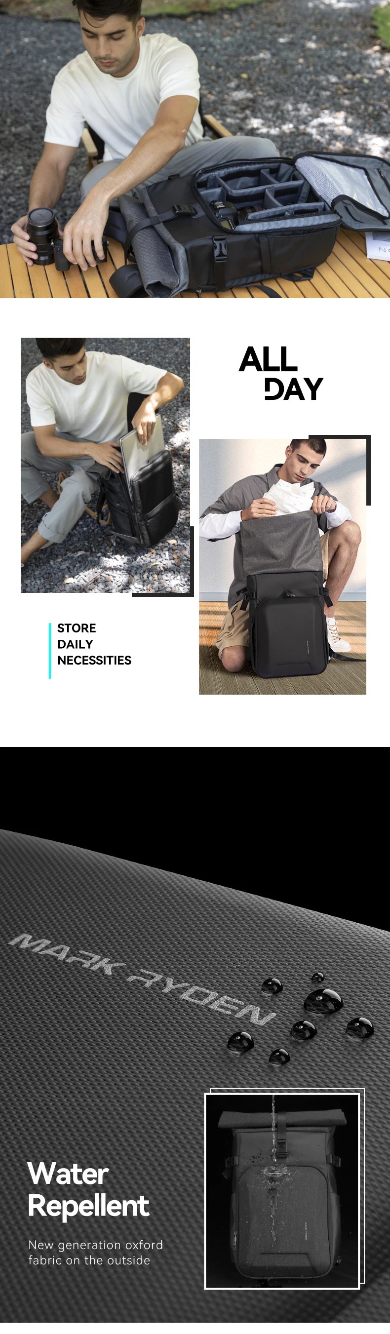 Mark Ryden Volans MR2913 Travel Oxford Backpack