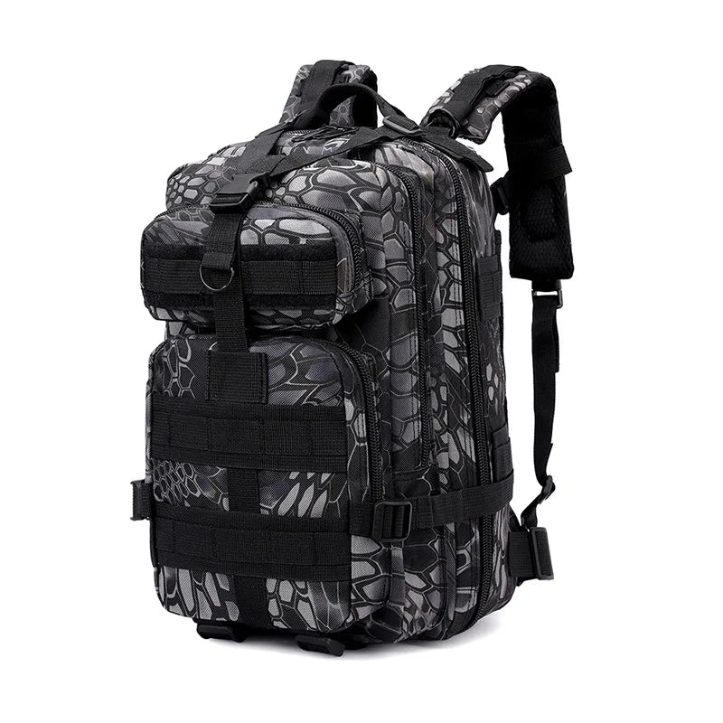 Black Python Camouflage colorway swatch